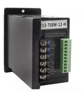 Beefy Single Phase to Three Phase VFD Inverter 750W 1HP with RS485 Port 110V 220V AC Input Output Controller mounted in black housing