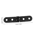 Heavy Duty Foldable Desk Hinges 270 Degree Round Edge Folding Table Hardware For Cabinets Cupboards And Furniture Black Easy Flip
