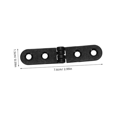 Heavy Duty Foldable Desk Hinges 270 Degree Round Edge Folding Table Hardware For Cabinets Cupboards And Furniture Black Easy Flip