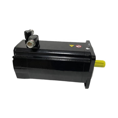 Industrial Servo Motor SH31402P11A2000 For Automation And Robotics, Heavy Duty Torque, Precise Positioning, Rock Solid And Durable Industrial Grade, Ideal For CNC Machines, Conveyors, And Robotic Systems, Smooth Startup Performance shown front view with shaft