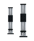 Heavy Duty Mini Linear Actuator Stage Featuring MGN12 Guideway And Nema 17 Motor Mount For CNC Router And 3D Printer Z Axis, dual actuators.
