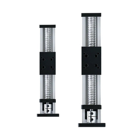 Heavy Duty Mini Linear Actuator Stage Featuring MGN12 Guideway And Nema 17 Motor Mount For CNC Router And 3D Printer Z Axis, dual actuators.
