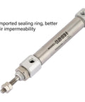 High Performance 10mm Bore Double Acting Stainless Steel Pneumatic Cylinder With 30mm Stroke For Automation And Heavy Duty Shop Floor Use