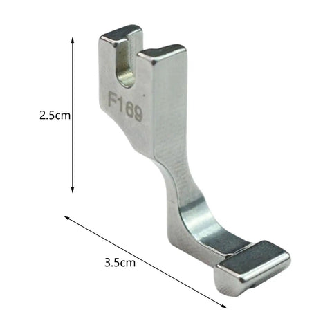 Invisible Zipper Presser Foot For Sewing Machines Lightweight Pro Grade Zipper Foot For Lock Stitch Easy Replacement Spare Part And DIY Crafting Accessory For Tailors, 2.5cm x 3.5cm steel