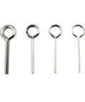 4-piece 5 in 1 Ring Allen Wrench Set With 5/64 1/8 5/32 And 7/32 Inch Sizes, Solid Nickel Plated Steel for door hardware repairs