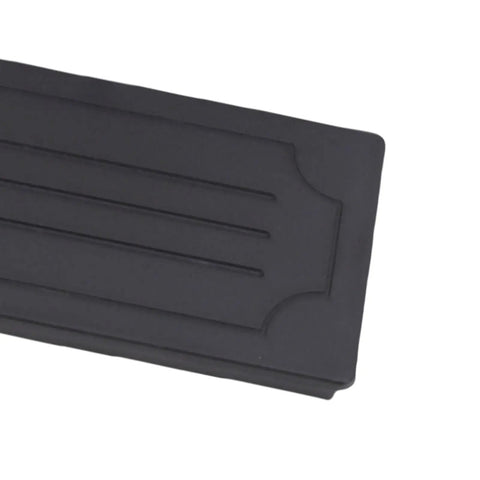 Top Tier Model Car Toolbox And Portable Luggage Storage Case For RC Hobbyists Black Hard Shell Organizer features a textured black storage lid.