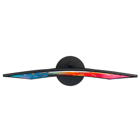 Curved 24 Inch Gaming Monitor With 1080P, 75Hz Refresh, 98 Percent sRGB, Dual HDMI And VGA, Built In Speakers, VESA Mount, Immersive 1800R Curve For Crisp Gaming And Everyday Productivity