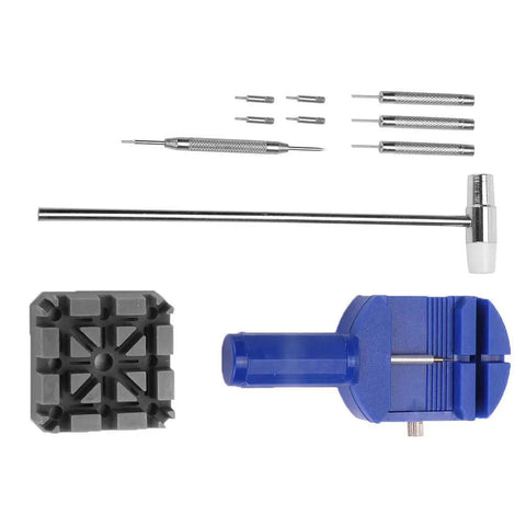 Watch Strap Link Pin Remover Kit Bracelet Adjuster For Watch Band Repair Spring Bar Tool Durable Alloy Steel DIY Home Kit