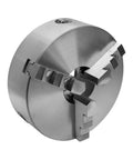Heavy Duty Rotary Welding Positioner Turn Table With Smooth Variable Speed Control And Kickass Three Jaw Chuck close-up image of the three jaw chuck