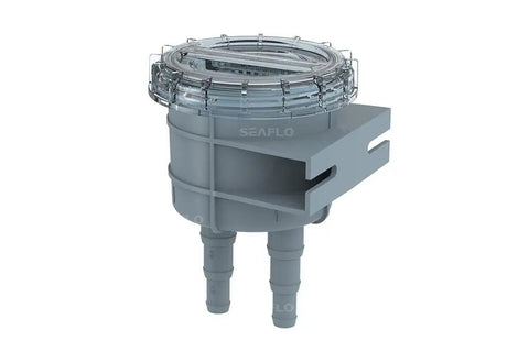 Raw Cooling Water Intake Basket Strainer For Seawater Marine And Boat, Fits Half Inch, Five Eighths Inch, And Three Quarters Inch Hose