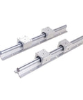 Super Smooth SBR20 Linear Guide Rail Kit With Precision Bearing Blocks For 3D Printers And CNC Machines Zero Stick Slip High Load Stability Perfect DIY Projects And Automation Builds, three rails