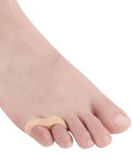 Foot wearing Gel Toe Buddy Corrector Kit For Little Toes With Double Hole Design Soft Gel Bunionette Pads