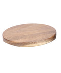 Walnut wood lid for Solid Manual Single Dose Coffee Grinder Featuring Smooth Burr Mechanism And Silicone Bellow Blower.