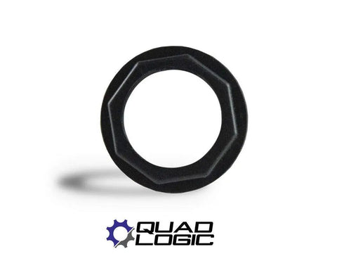 Direct Replacement Ignition Switch Retaining Nut for Polaris ATV And UTV shown in black circular form