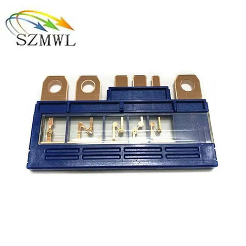 Legit Heavy Duty Swap Fusible Link Fuse Block For Toyota top view showing gold connectors and blue housing, durable replacement part.
