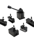 Lathe Quick Change Tool Post Set For 6 To 8 Inch Swing Pro Grade Kit with 250-000, 250-001, 250-002, 250-004, 250-007, 250-010 holders