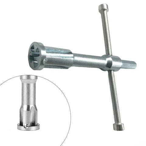 Transform Your Drill Into A Fast Automatic Wire Stripper For 1.5 To 4Mm2 Cables Hardened Steel Copper Removal Tool Perfect For Scrap Recycling And Electrical Jobs Save Time With This Heavy Duty Attachment, featuring a rugged silver drill mount design.