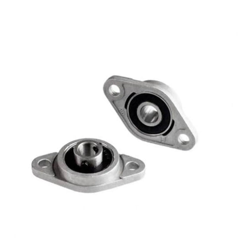 Self Aligning Pillow Block Linear Bearing With Chrome Steel Insert Does Smooth Rotation For Shafts And Quiet Performance Plus Strong Housing Handles Heavy Loads Like A Pro Eight Or Twelve Mm In This Ten Piece Pack For Pros Doing Gear Jobs, 8mm bearing