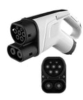 Heavy Duty Ccs2 Ev Charger Adapter Ac And Dc Combo with dual connectors for efficient electric vehicle charging.