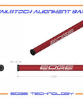 Tailstock Alignment Bar for Lathes, 12 Inch Test Bar With Precision Ground Hardened Steel Ends, 0.0002 Inch Accuracy, red color