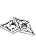 Carbide Inserts For External Turning Tool Set Built Tough For Aluminum And Copper, CNC Lathe Ready, DNMG150404 DNMG150408, H01 HA, Precision Metalworking Tools, two silver inserts