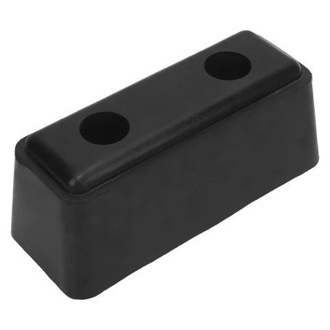Badass Heavy Hitter Rectangle Dock Bumpers Reinforced Rubber Pad For Truck Trailer Ramp Marine Boat Stopper Weather Resistant Impact Shock Absorber Guard