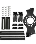 Rugged Wheel Fitment Gauge Checks 14 To 22 Inch Diameter Rims And 7 To 17 Inch Widths With Snappy Tool Free Adjustments and accessories laid out on flat surface.