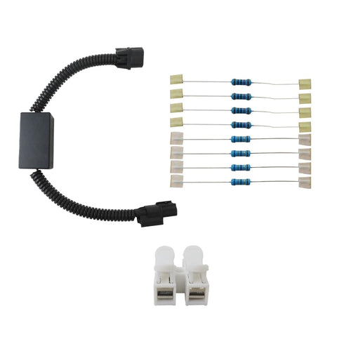 VCM Muzzler Harness Disable Kit Replacement For Honda 3 5L V6 Engine With VCM Compatible With Acura shown with components