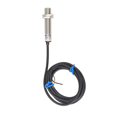Five Pack M12 X1 Non Embedded Inductive Proximity Switches PNP IP65 6 To 30 V DC 2mm Detection Distance Approach Sensor cable view