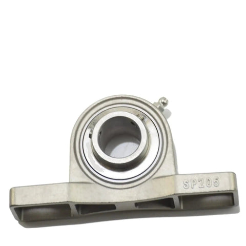 Heavy Duty Pillow Block Bearing Mounted Support Stainless Steel Sleeve Sealed Ball Bearings 20mm 25mm 30mm Shafts Dust Proof Keeps Grime Out Ensures Smooth Rotation Under Load Wear Resistant Long Life Easy Install No Fuss Maintenance Shop Ready, SP205