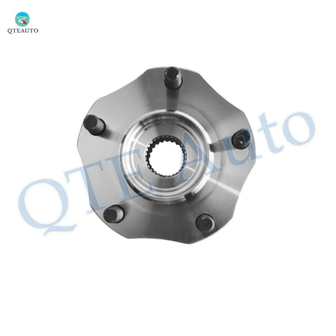 Top view of Pair Of Front Wheel Hub Bearing Assembly Replacement Kit For Nissan Sentra 2013 Through 2019 L4 And Compatible With 2013 2017 Nissan Leaf 2013 2015 2017 2019 NV200 2015 2018 Chevrolet City Express With 32 Spline Shaft.