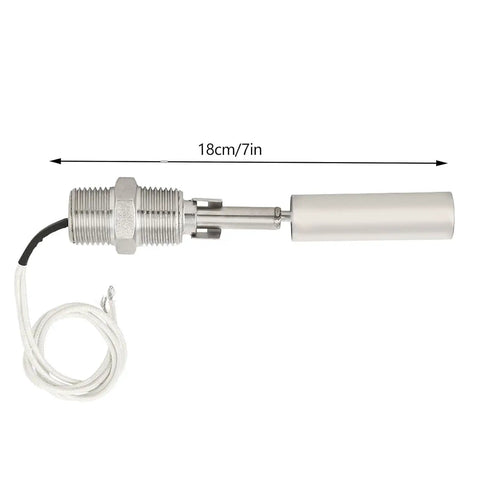 Beefy Liquid Level Sensor Stainless Steel Water Level Switch 110V 1/2 NPT Male Thread For Tank Pool Pond Garden Irrigation