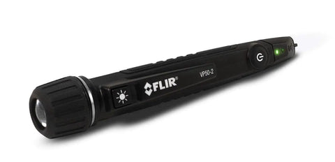 Non Contact Voltage Detector With Triple Alarm CAT IV, Bright LED Flashlight, Vibration And Beeper Feedback, Rugged Pro Grade Handheld Tool