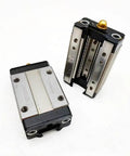 Ultra Smooth Linear Carriage SR15W1UU And SR15W1SS GK Block For CNC Automation And 3D Printing Beefed Up Heavy Duty Load Bearing Guide Rail System With Precise Sliding Action Easy mounting And High Performance Wide Stock. Pair of steel linear guide blocks