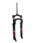 Beefy 26 Inch Fat Bike Fork 4.0 Suspension With 1 1 8 Headset, 135mm Dropout, 130mm Travel, Aluminum Alloy, 28.6mm Straight Tube