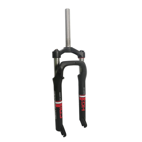 Beefy 26 Inch Fat Bike Fork 4.0 Suspension With 1 1 8 Headset, 135mm Dropout, 130mm Travel, Aluminum Alloy, 28.6mm Straight Tube