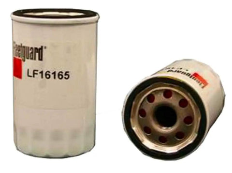 Heavy Duty Lube Oil Filter Quick Swap Straight Shooter Built Tough Daily Grind compatible with LF16165, 4.4 inches tall.
