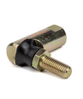 Ball Joint for 5/16-24 Housing and 5/16-24 Stud Threads with Dust Shield, Heavy Duty Automotive Replacement Part, Precise Fit for Steering and Suspension Linkage, black dust shield, threaded stud
