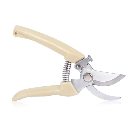 No Fuss Ergonomic Garden Pruning Shears With Bypass Blade For Flowers Bonsai And Fruit Plants Stainless Steel Sharp Blade