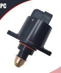Built Tough Idle Speed Control Valve For Daily Cruisers Heavy Duty Replacement with durable black finish and brass tip.