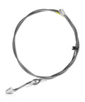 Trailer Breakaway Cable Assembly For A-60 Brake Actuator Disc And Drum, 17 Inch Effective Length And 40 Inch Total, Coiled Wire