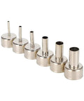 Stainless Steel Hot Air Rework Nozzle Kit For SMD Soldering And PCB Maintenance, 6-Piece Set (3mm, 4mm, 5mm, 8mm, 10mm, 12mm)