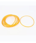 V Ribbed Drive Belt For Band Saw Motors 10 To 12 Inch Woodworking Conveyor Belt Replacement Pro Grade Round Strap Style Motor Belt For Power Tools Heavy Duty And Durable, yellow band saw belt