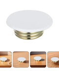 Top Shelf Heavy Duty 4 Piece Fire Sprinkler Covers For Ceiling Rooms Slim Hidden Plates block dust with white round cover