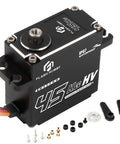 Heavy Duty Waterproof Coreless RC Servo 45Kg Torque 0.11 To 0.12 Seconds At 8.4V Digital Servo With Aluminum Case 180 Degree Sweep High Torque