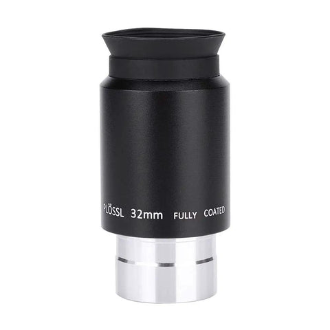 32mm Plossl Eyepiece With Multi Coated 1.25 Inch Optics 52 Degree Field Of View Universal Telescope Compatibility For Moon Planets And Star Clusters A Smart Upgrade For Beginners And Astronomy Pros on white background