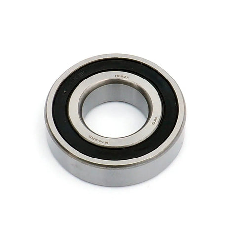 R14 2RS Deep Groove Ball Bearing Set Of 2 With Double Rubber Seals Pre Lubricated 7/8 Inch Bore, 1-7/8 Inch Outer Diameter, 1/2 Inch Width, Drop In Replacement, OE Quality, Built For Auto, Machinery And Heavy Use, single bearing