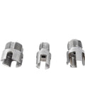 Heavy Duty Electric Drill Pipe Threader With 1/4 Inch Hex Shank for Internal And External Threading on G One Half G Three Quarters And G One Pipes, metal pipe thread dies set.