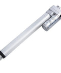 Robust Electric Linear Actuator Motor With 10 To 12 Inch Stroke delivers 24V DC power with aluminum casing for automation projects.