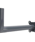 Heavy Duty Stainless Steel Satellite Internet Mount Kit For Roof Or Wall Bracket shown in side view, steel antenna support
